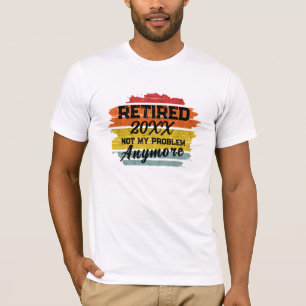 T-shirt Citations De Retraite Disant Personnaliser La Conc