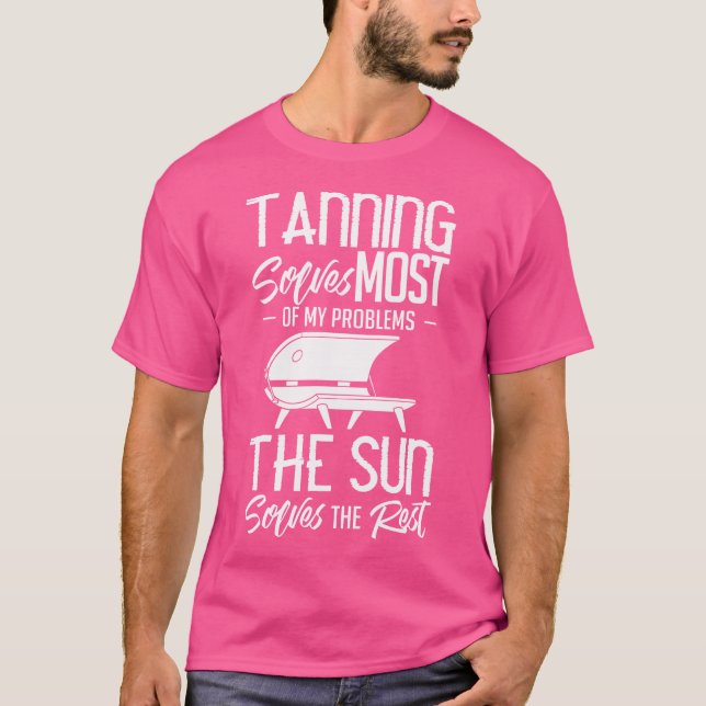 T-shirt Citations de salon de pulvérisation de bronzage Ba (Devant)