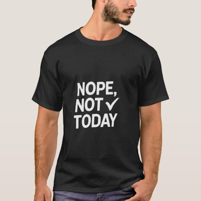 T-shirt Citations De Texte Drôle Nope Citations De Nope Dr (Devant)