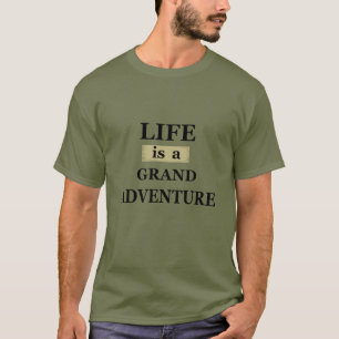 T-shirt Citations de vie motivante