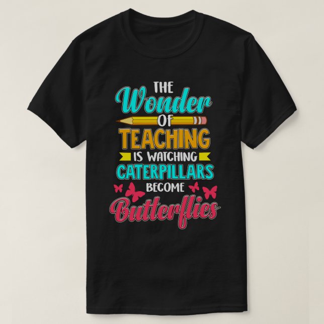 T-shirt Citations des enseignants de l'école (Design devant)