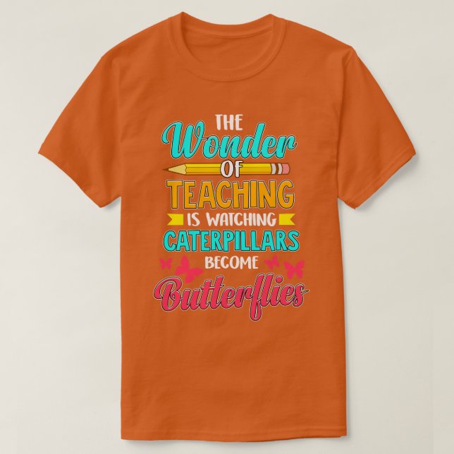 T-shirt Citations des enseignants de l'école (Design devant)