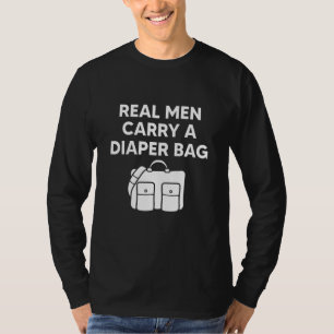 T-shirt Citations Drôle De Papa, Les Vrais Hommes Portent 