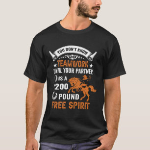 T-shirt Citations drôles de cheval Chemise vintage de chev