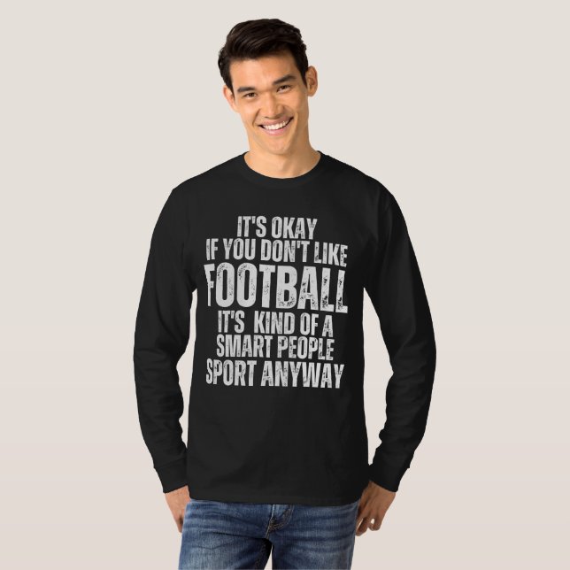 T-shirt Citations drôles de FOOTBALL (Devant entier)