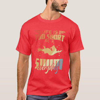 T-shirt Citations drôles de natation