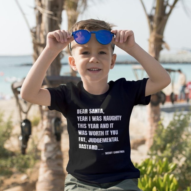 T-shirt citations drôles de noël (Créateur téléchargé)