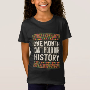 T-Shirt Citations du Mois de l'Histoire des Noirs - Ne peu