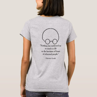 T-shirt Citations d'un dirigeant avisé, "Rien..." B