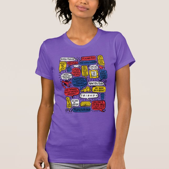 T-shirt Citations FRIENDS™ (Devant)