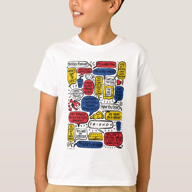T-shirt Citations FRIENDS™ (Devant)