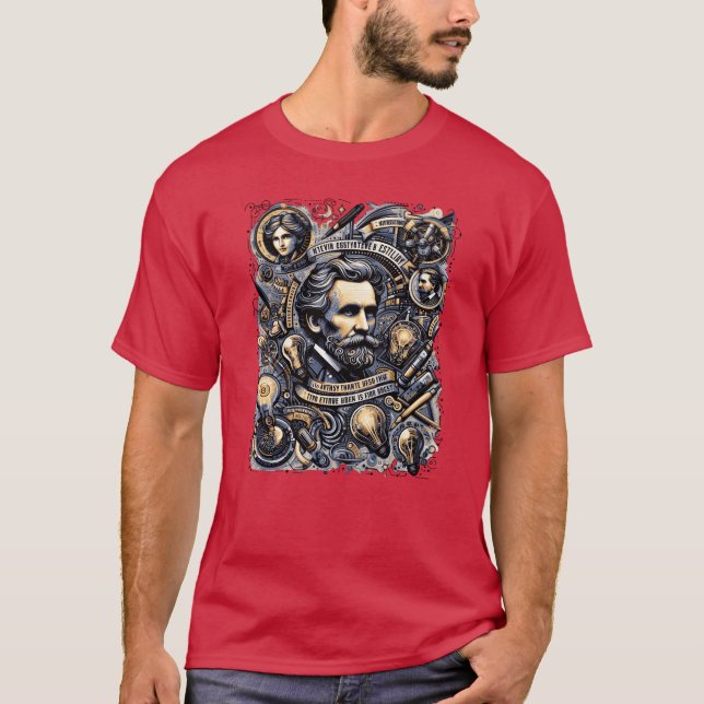 T-shirt Citations Influentes Artee vintage (Devant)