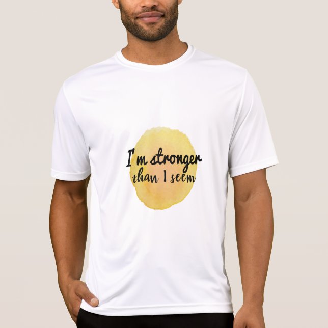 T-shirt citations inspirantes d'acceptation de soi (Devant)