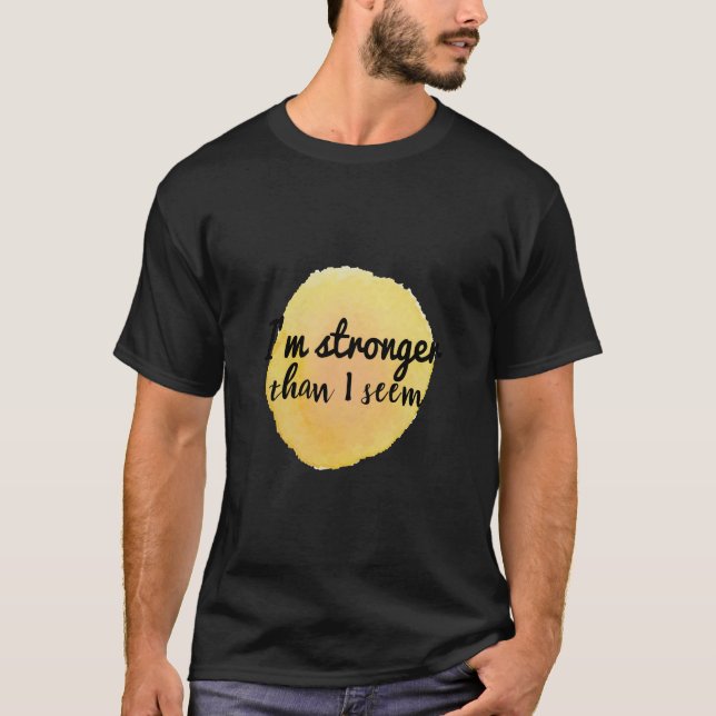 T-shirt citations inspirantes d'acceptation de soi (Devant)