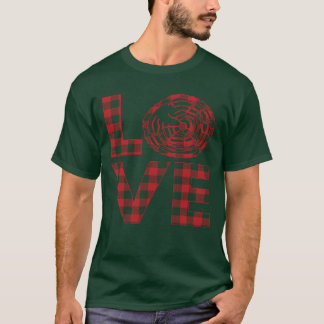 T-shirt Citations Love Woods rétro