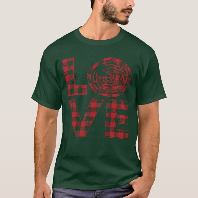 T-shirt Citations Love Woods rétro (Devant)