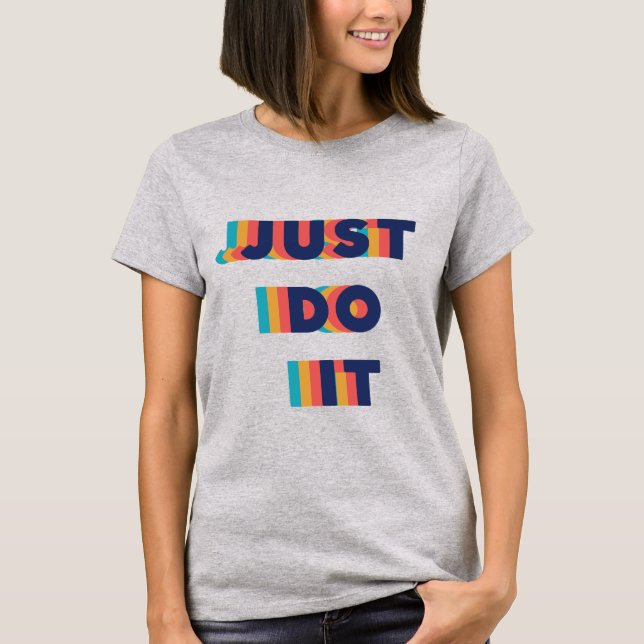 T-shirt Citations Motivationnelles De Bons Texte (Devant)