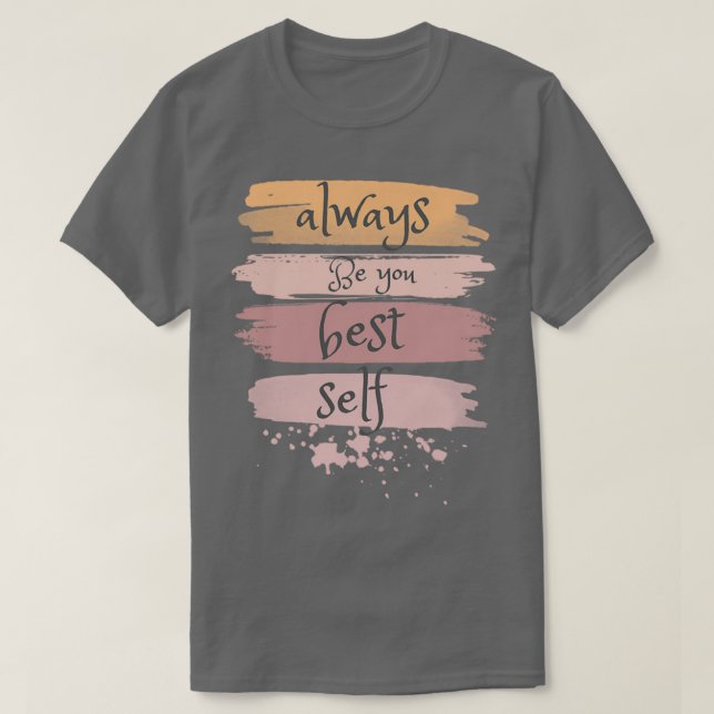 T-shirt citations motivationnelles pour la réussite (Design devant)