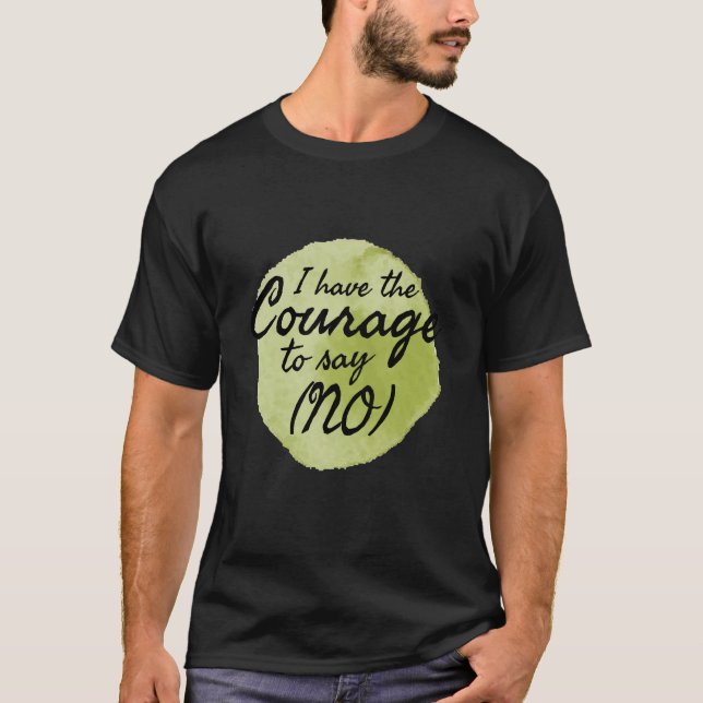 T-shirt Citations motivationnelles pour l'amour de soi (Devant)
