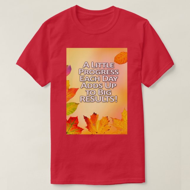 T-shirt Citations Motivationnelles Pour Le Travail Accueil (Design devant)