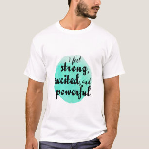 T-shirt citations motivationnelles pour le travail et la r
