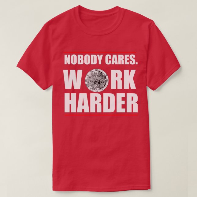 T-shirt Citations motivationnelles pour le travail Personn (Design devant)
