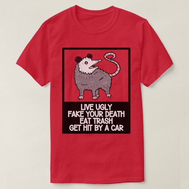 T-shirt Citations Opossum 17 (Design devant)
