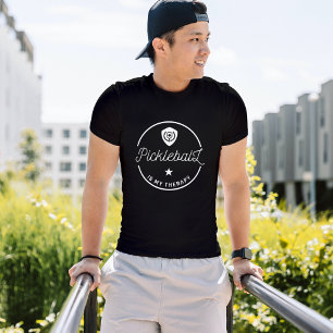 T-shirt Citations vintages Club Team Pickleball Est Ma Thé