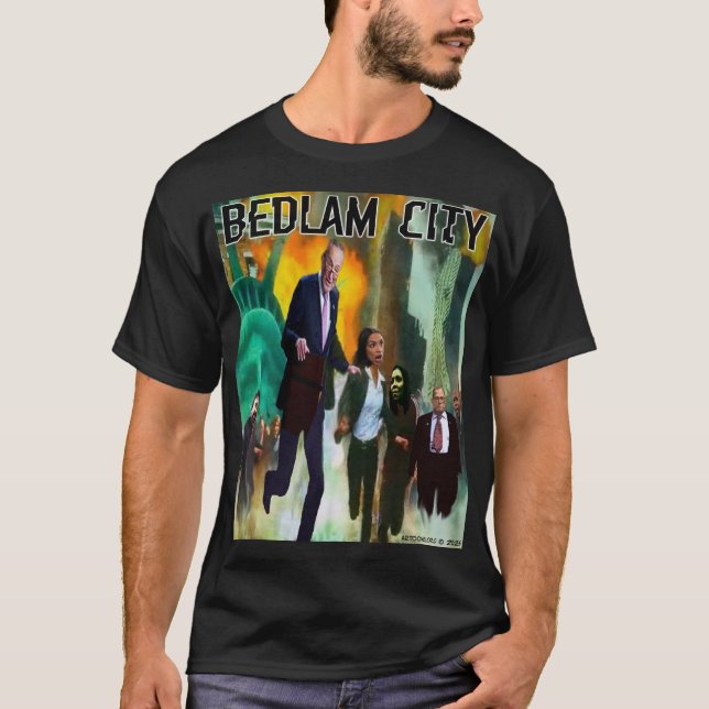 T-shirt Cité de Bedlam (Devant)