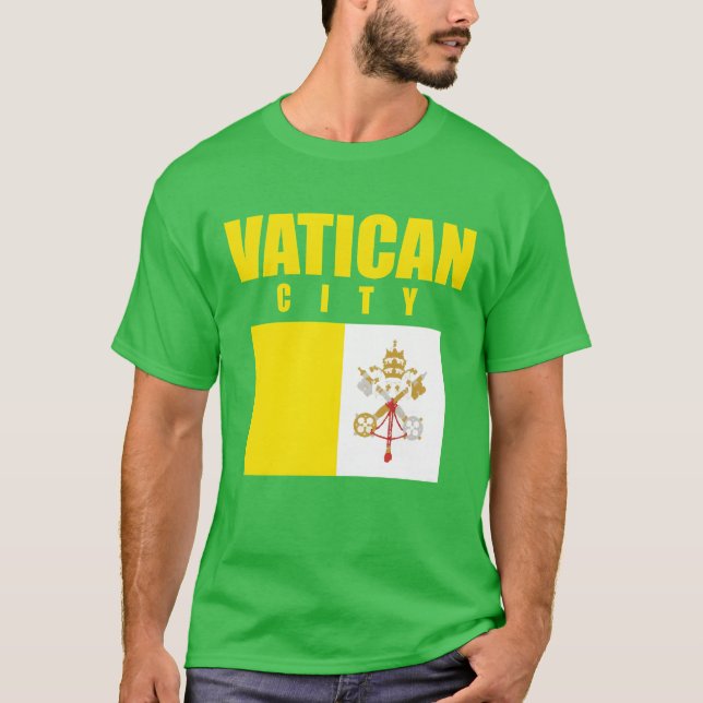 T-shirt CITE DU VATICAN vintage (Devant)