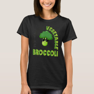 T-shirt Citer Broccoli Est Mon Esprit Vegetable Monde Vege