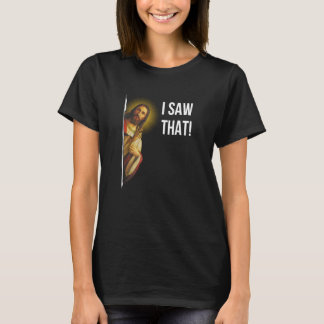 T-shirt Citer Jésus Mème J'ai Vu Ce Chrétien