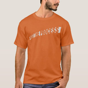 T-shirt citer le processus de confiance rétro