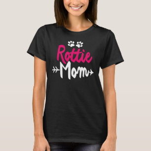 T-shirt Citer Rottie Mom Rottweiler Lover Tee pour la fami