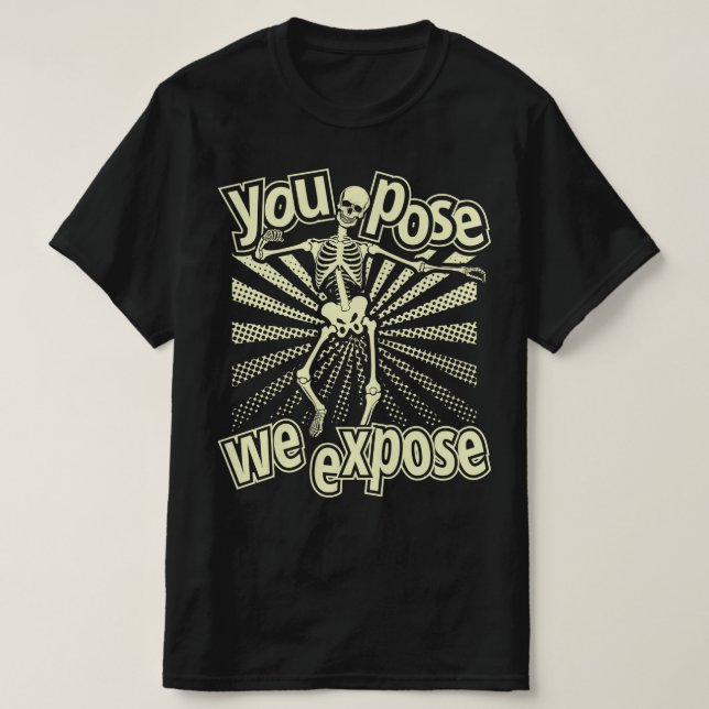 T-SHIRT CITES DE RADIOLOGIE AMUSANTES (Design devant)