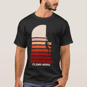 T-shirt Citez la citation de l'escalade rétro vintage grim