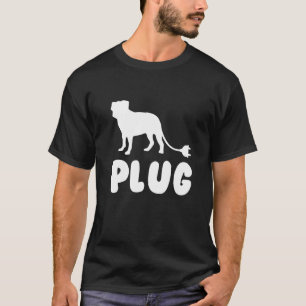 T-shirt Citez le chien pug de prise