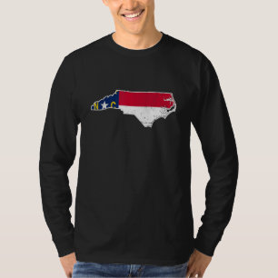 T-shirt Citizen Fière Amérique États-Unis Distressed Map N