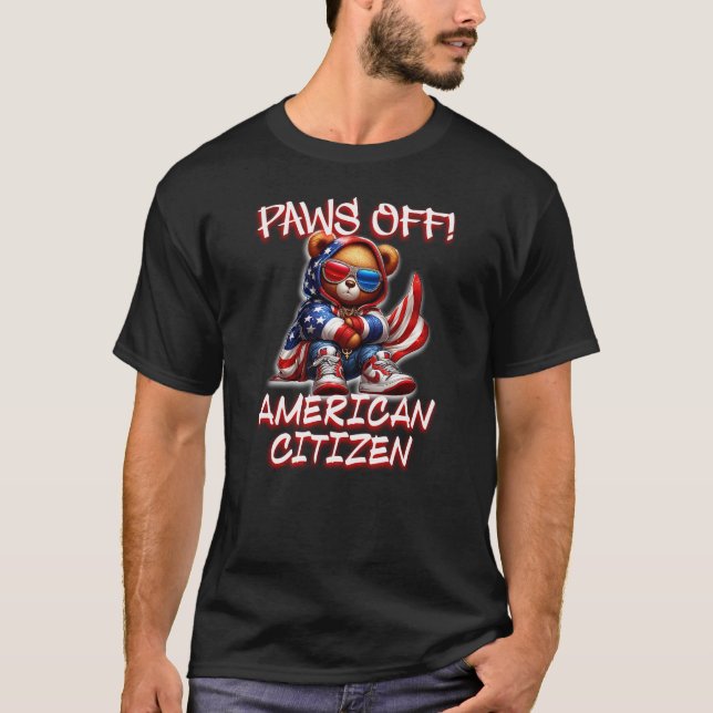 T-shirt Citoyen Américain (Devant)