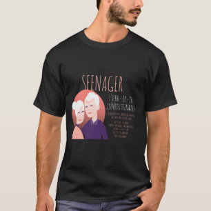 T-shirt Citoyen de Seenager Funny meme seniors citoyen ret