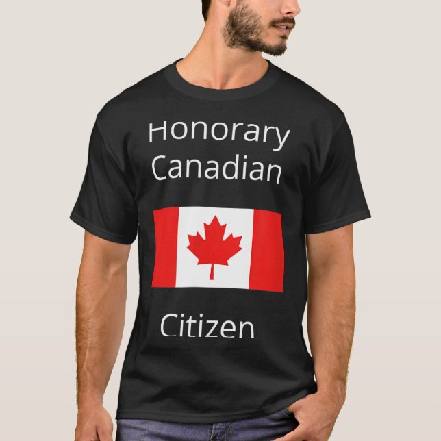 T-shirt Citoyen d'honneur canadien (Devant)