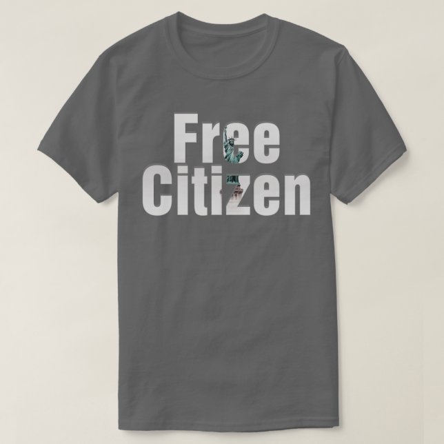T-shirt Citoyen libre (Design devant)