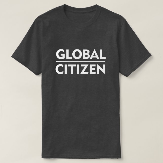 T-SHIRT CITOYEN MONDIAL (Design devant)