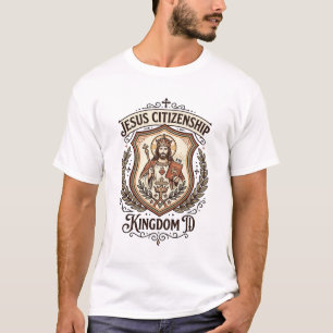 T-shirt Citoyenneté de Jésus Royaume ID Citoyenneté de Jés