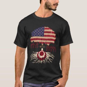 T-shirt Citoyenneté Usa Okinawa Japan National Pride Herit