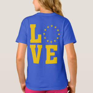 T-shirt Citoyens de l'Union européenne, AMOUR UE