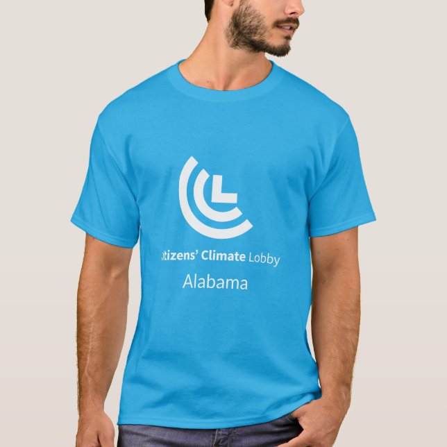 T-shirt Citoyens - Lobby Alabama sur le climat (Front seul (Devant)