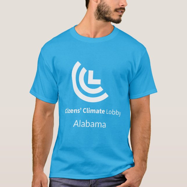 T-shirt Citoyens Lobby Climat Alabama front&back (Devant)