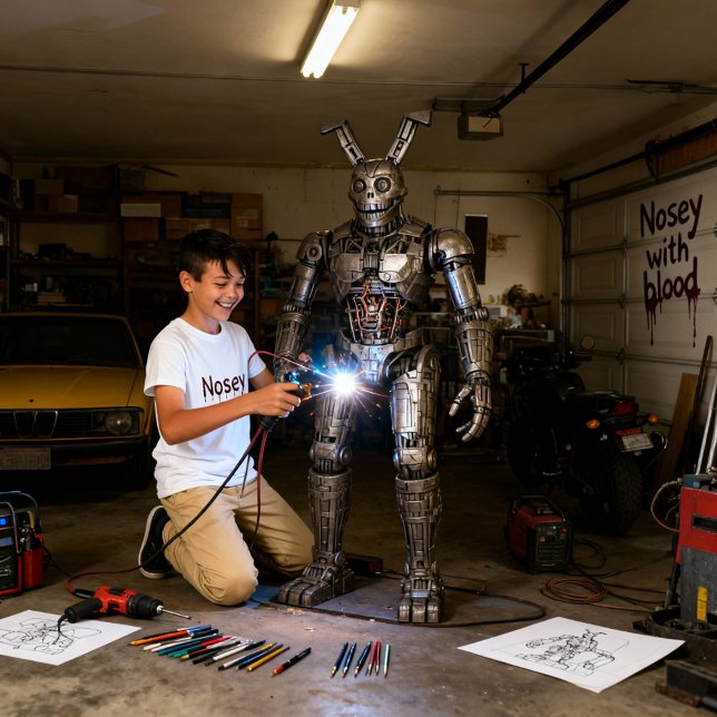 T-shirt Citra Nosey Animatronic Benjamin Pochurek Nosey  (Nosey Animatronic Citra Benjamin Pochurek)