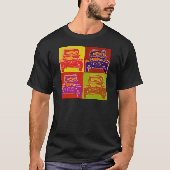 T-shirt Citroen 2CV 1 (Devant)